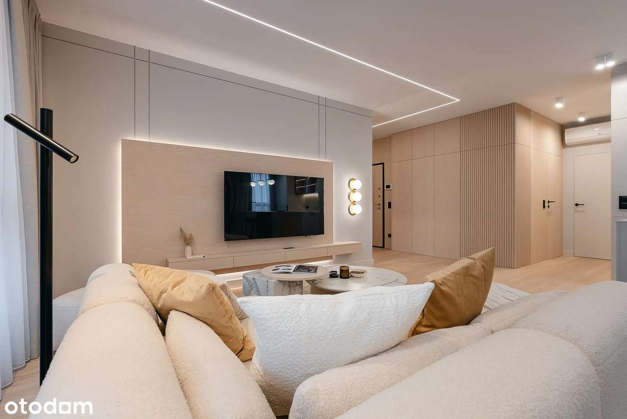 Nowy wykończony 4 pok. apartament Domaniewska-5