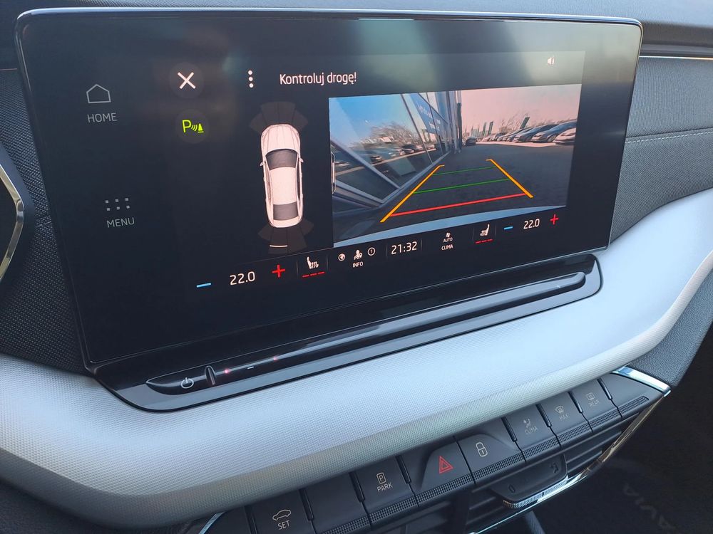 SKODA OCTAVIA Aktywny Tempomat 3 Strefowa Klimatyzacja  Łopatki Salon PL ASO VAT23%