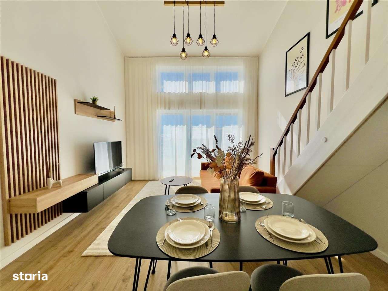 Penthouse 4 camere -  mobilat lux, intabulat, AC, parcare – DaVinci-11