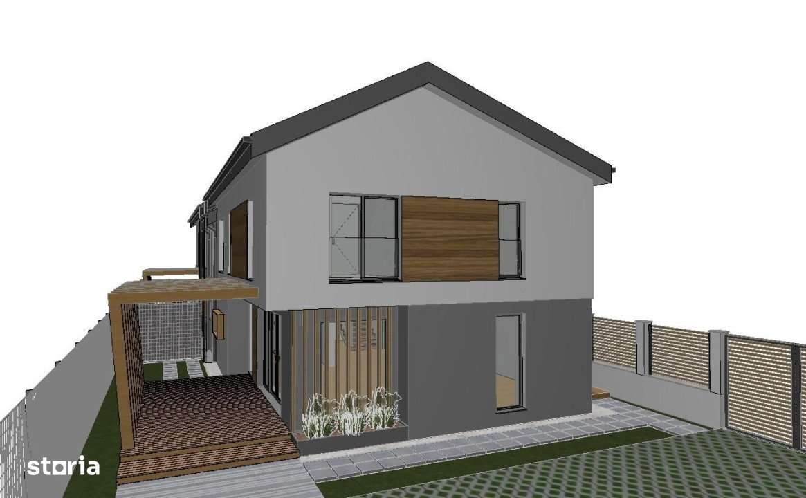 Duplex, PF, 129 mp, 280 teren, zona Terra - Imagine principală: 4/8