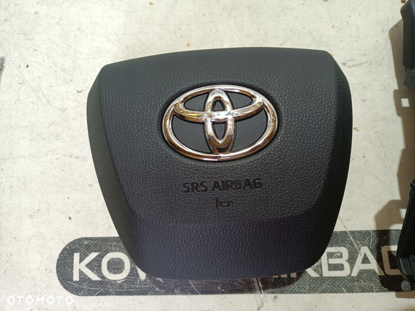 TOYOTA HIGHLANDER 3 III AIRBAG KIEROWCY KOLANOWA - 2