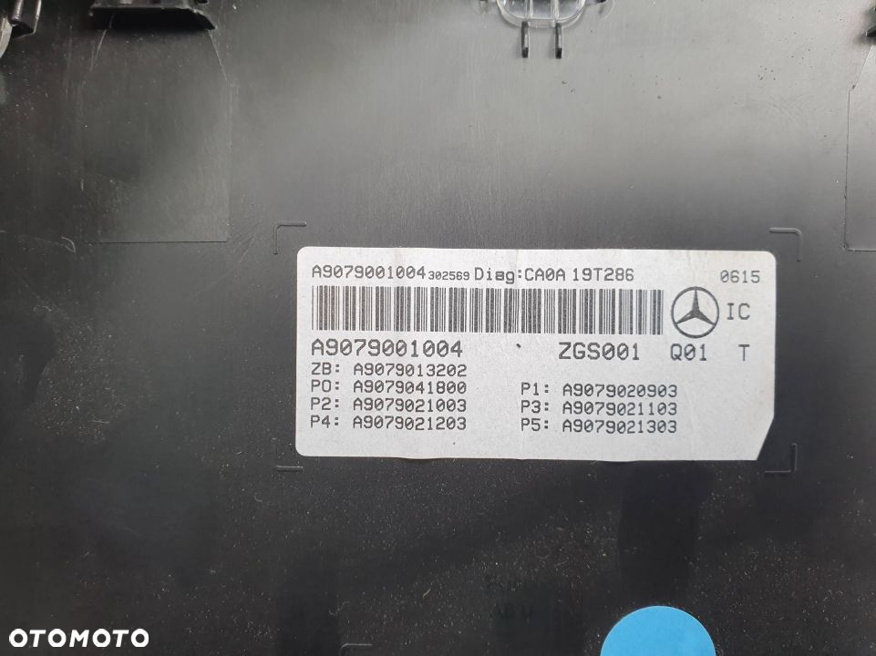 LICZNIK ZEGAR MERCEDES SPRINTER 314 910 A9079001004 - 3