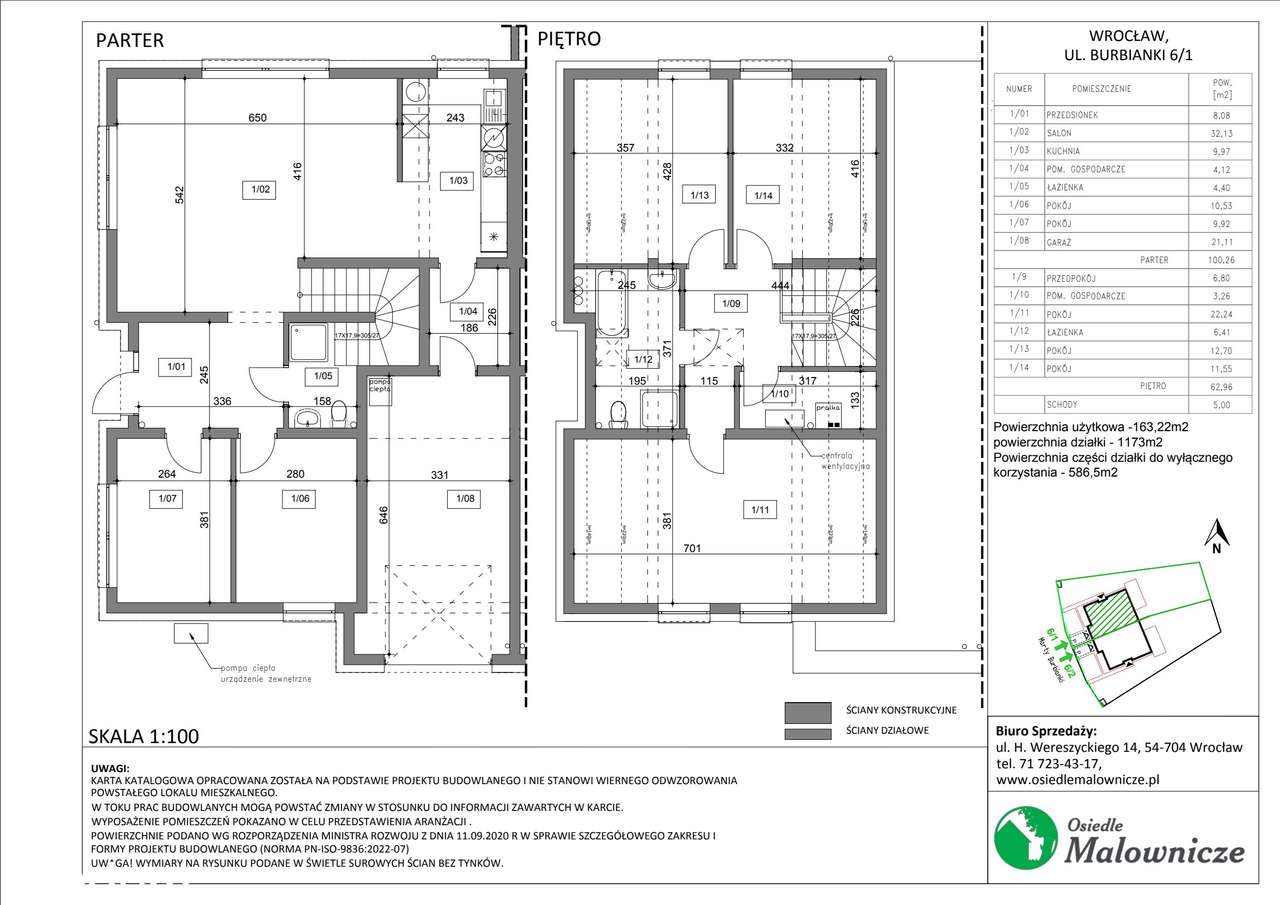 6-pokojowy dom 163m2 Bez Pośredników - Pełny obrazek: 2/7