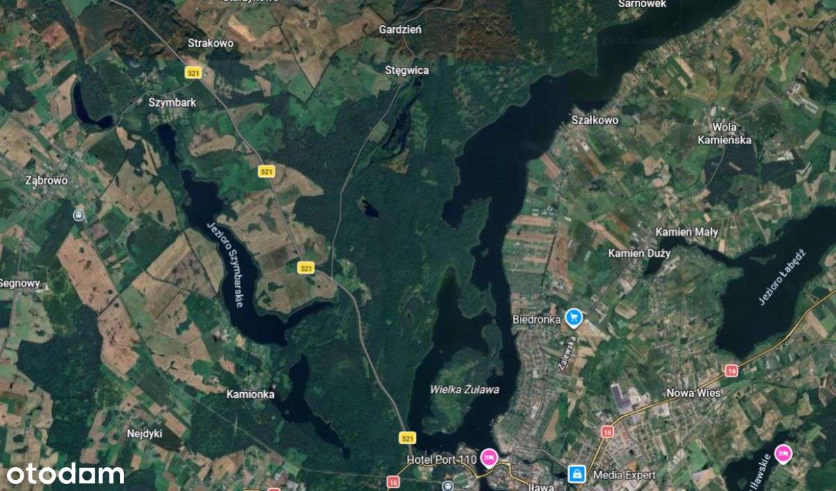 Działka nad jeziorem Szymbarskim 6,35 ha-3
