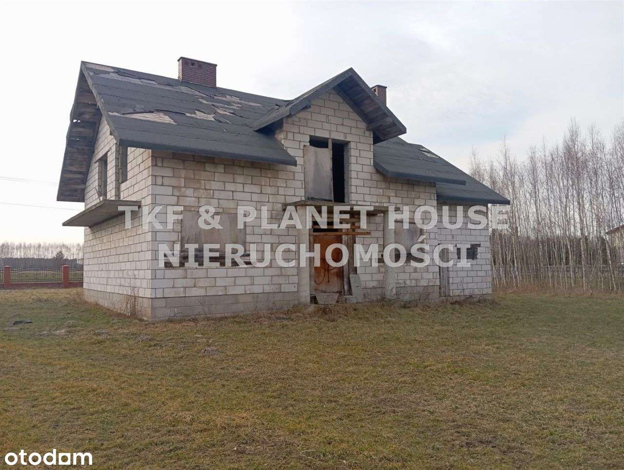 Dom w stanie surowym otwartym Sobawiny 2,51 ha - Pełny obrazek: 4/13