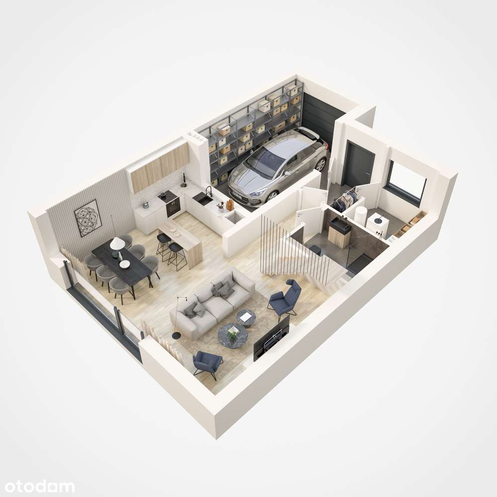 NOWY Dom bliźniak 123 m2 garaż duża działka PROMO-7