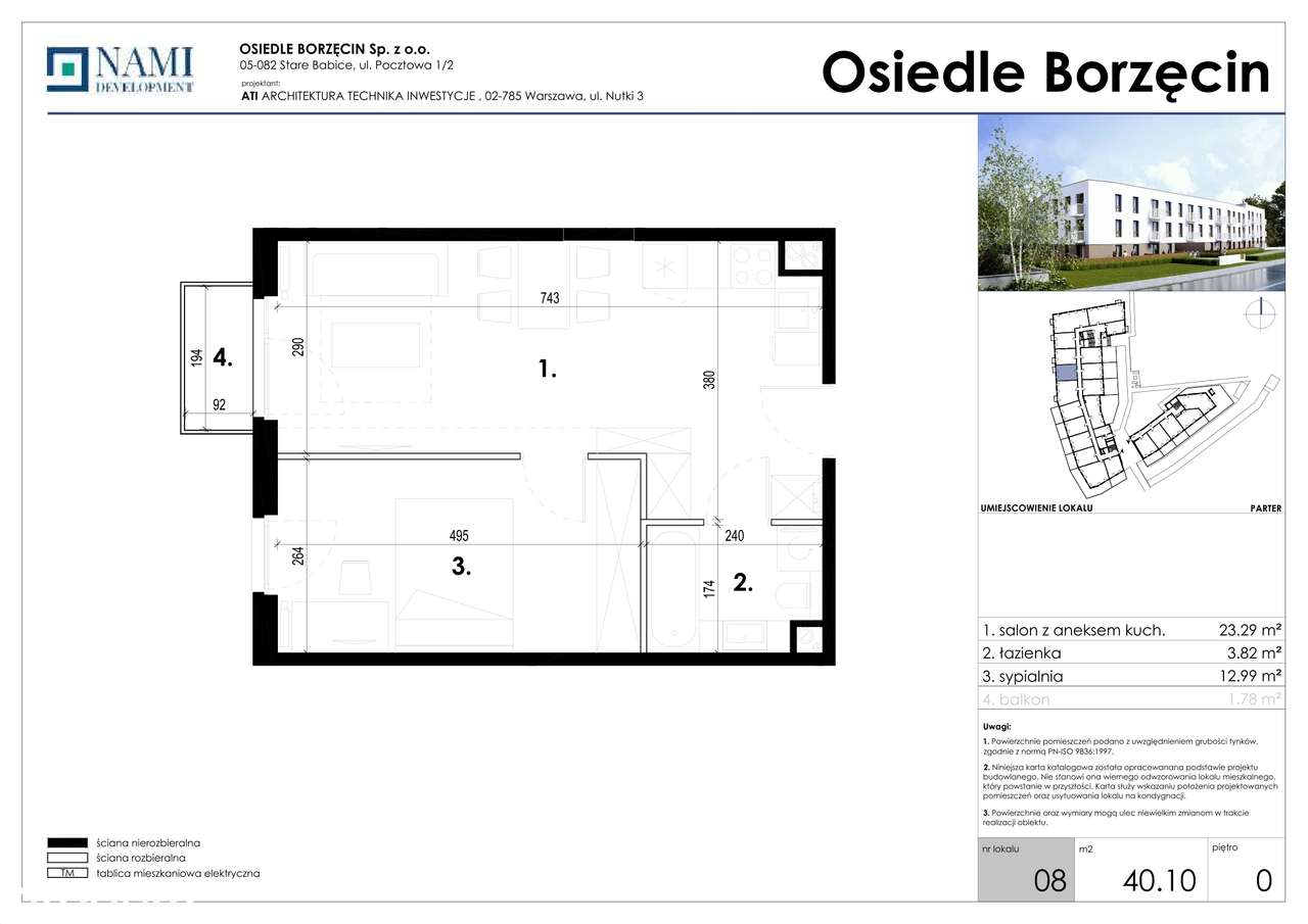 Osiedle Borzęcin | mieszkanie 8 - Pełny obrazek: 2/8