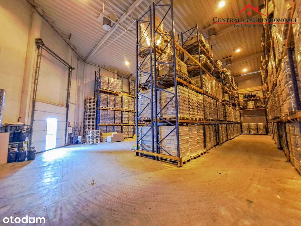 Hala na wynajem - 400 m² z zabezpieczeniami