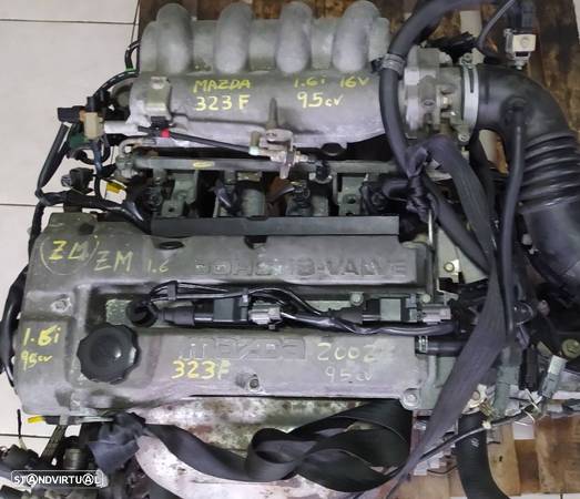 Motor mazda 323f 1.6i 16v 95cv ZM caixa velocidades - 13