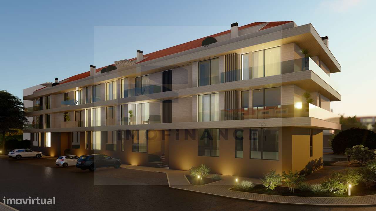 Apartamento T2 c/varandas e garagem-7