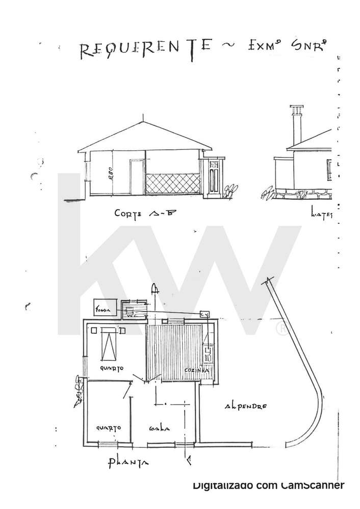Moradia T2 para Recuperar em Pedroso, + terreno 1.072 m2 com viabilida-25