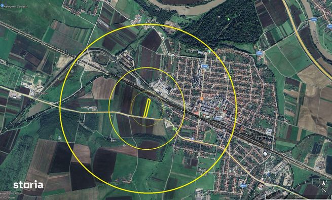 Teren 8.300mp Arabil Extravilan Simeria acces din D.N.-4