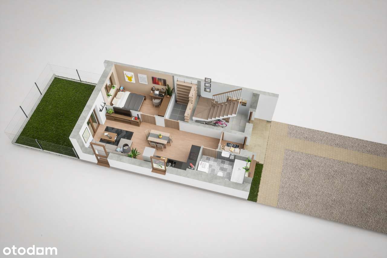 PARTEROWE z Garderobą i z dużym Ogródkiem! Bezczynszowe! - Pełny obrazek: 5/5