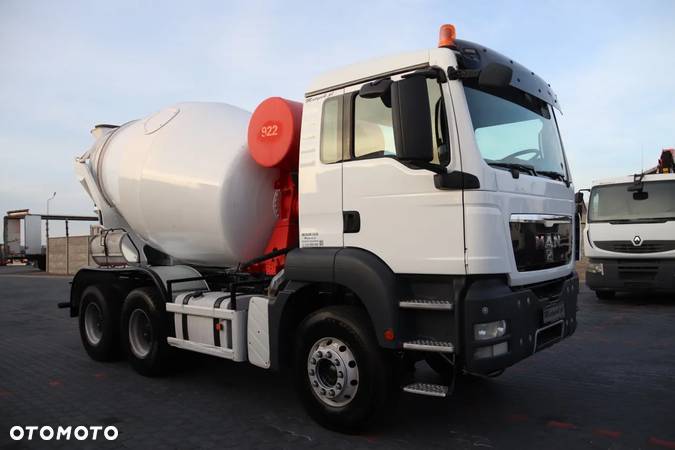 MAN TGS 33.400 / 6X4 / BETONOMIESZARKA - 7 M3 / GRUSZKA / MANUAL / - 8