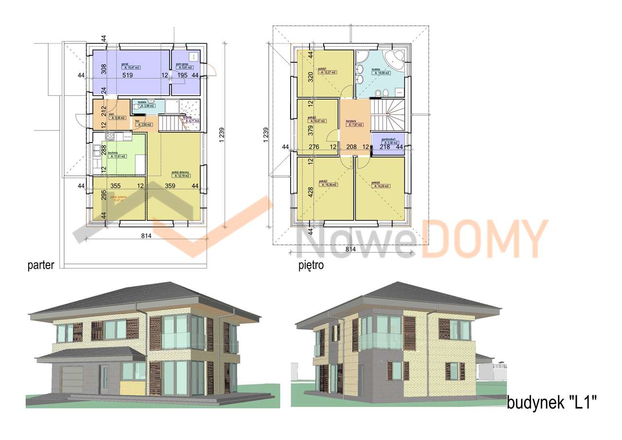 NOWOCZESNE DOMY JEDNORODZINNE NA GUMIEŃCACH O POW. 154 – 160 M2 0%pr. - Pełny obrazek: 5/5