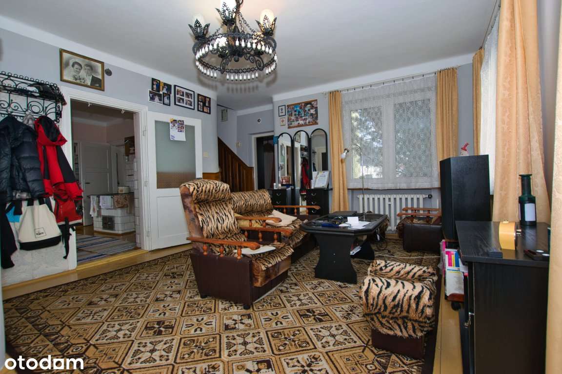 Dom wolno stojący 139m2  z ogrodem i budynkami gosp. Raczki.-7