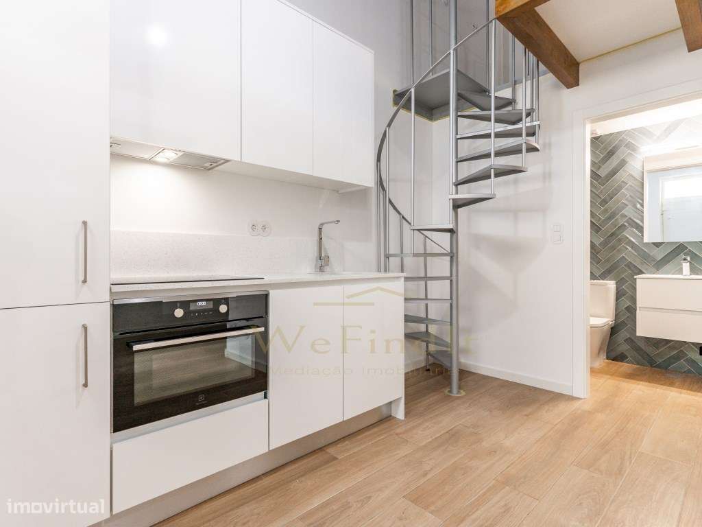 Charmoso e luminoso T1 no coração de Lisboa, com logradouro privativo - Grande imagem: 4/10