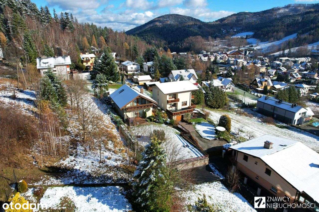 4 pok., 2 łazienki + garaż, widok na Skrzyczne-3