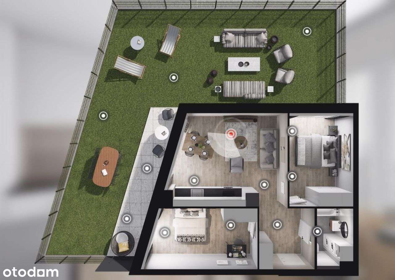 Nowoczesne mieszkanie z tarasem ! Szamotuły ! - Pełny obrazek: 5/8