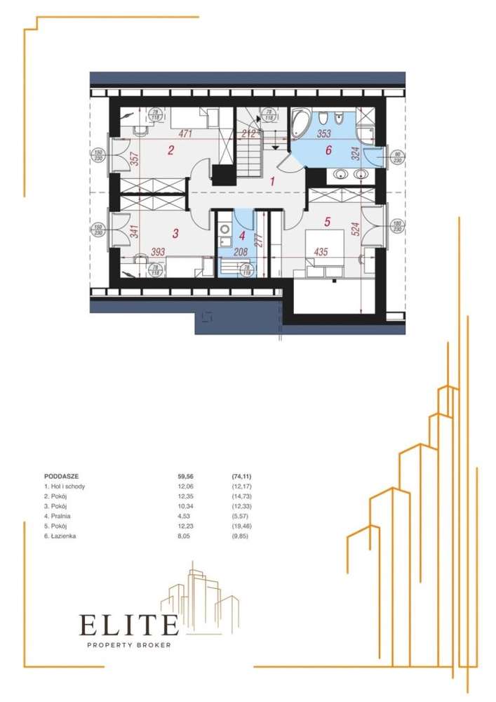 Dom 4-Pokoje | 117,41 m² Pow. Użytkowej | Taras | - Pełny obrazek: 3/4