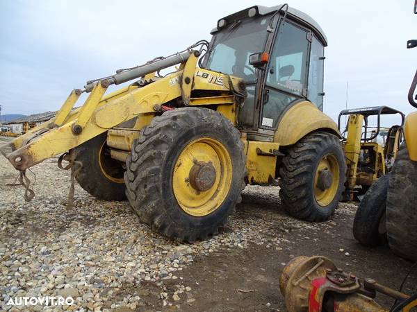 Dezmembrez buldoexcavator New Holland LB 110-115 , din  2007 - 2