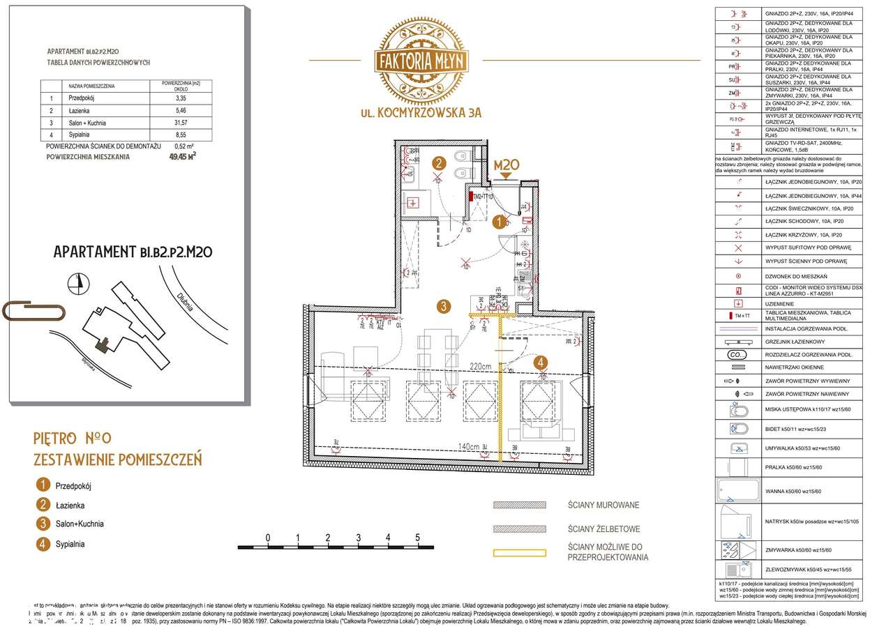 Faktoria Młyn | mieszkanie 2-pok. | B1.B2.P2.M20 - Pełny obrazek: 2/7