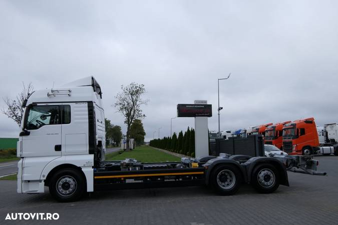 MAN TGX 26.460 / 6 X 2 / BDF - 7,4 M /  CHASISS / RETARDER / I-PARK COOL / AXIE LIFTING / DIN GERMANIA / 2018 - 3