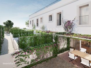 Moradia T3, com rooftop, num novo condomínio em Tavira