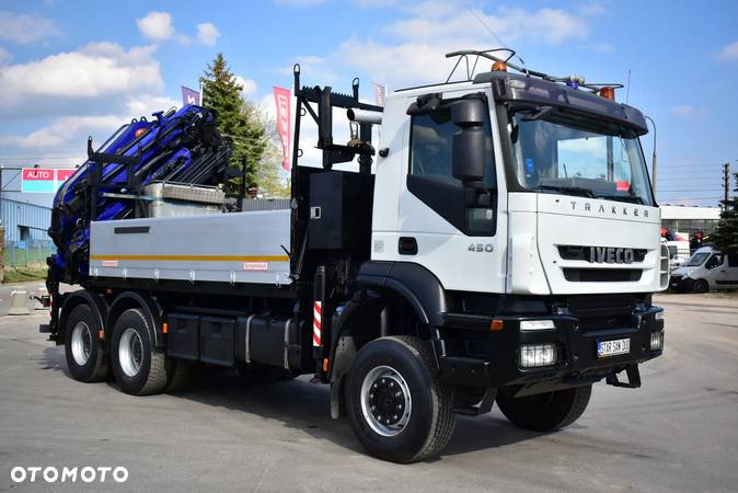 Iveco TRAKKER 450 6x6 PM 44S HDS Żuraw Fly Jib Kosz Cran Kran Basket - 7