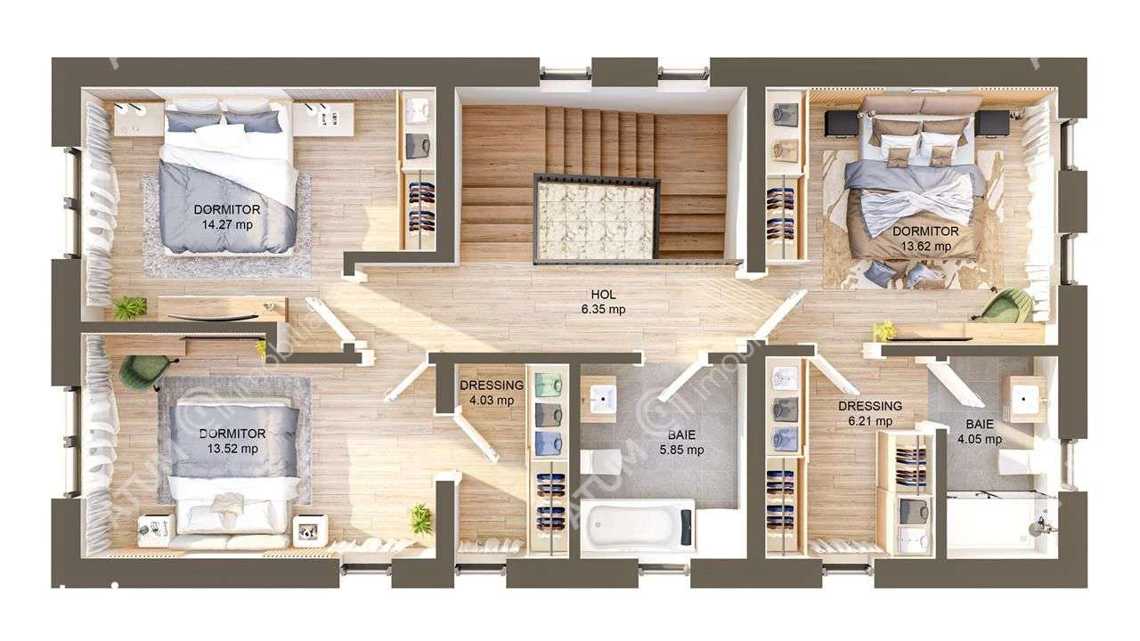 Casa individuala la cheie cu 4 camere in Selimbar zona Mihai Viteazu-10