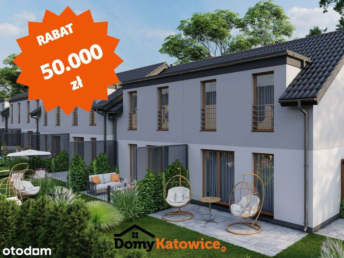 PROMOCJA - Dwupoziomowe z Dużym Ogródkiem - 4 Pokoje -SEGMENT ŚRODKOWY - Pełny obrazek: 2/13