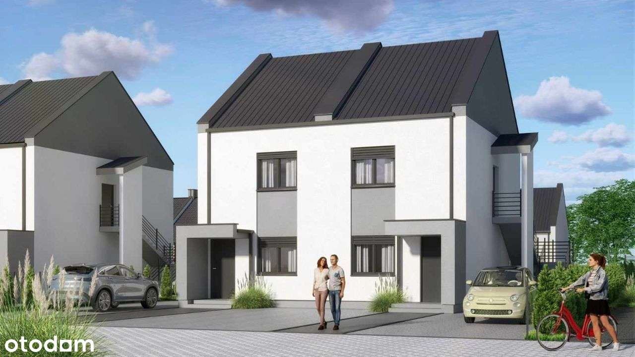 2 pokoje o pow. 42 m2, taras, duży ogród, 2 miejsca parkingowe - Pełny obrazek: 4/8