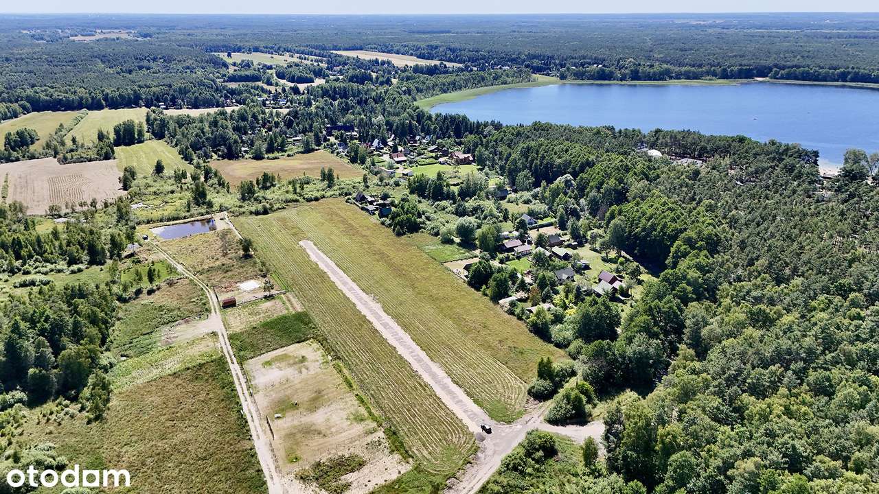 Działki 350 m od plaży jeziora Zagłębocze, zgłoszenie na budynki 50m2. - Pełny obrazek: 5/10