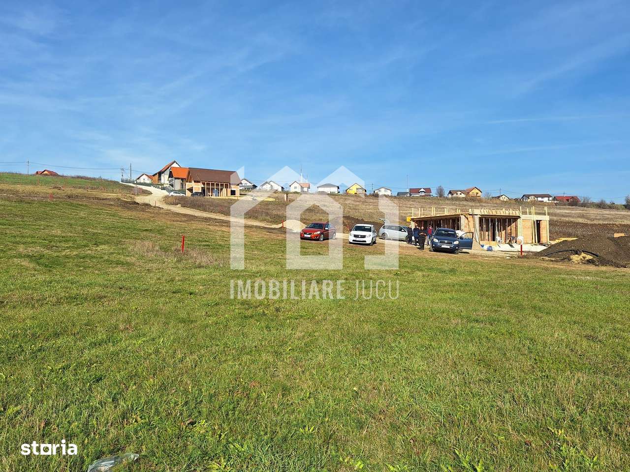 Teren intravilan 1000 mp cu autorizație de construire – Jucu de Sus - Imagine principală: 4/4