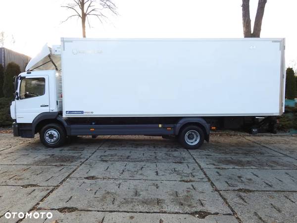 Mercedes-Benz ATEGO 12.24 KONTENER CHŁODNIA -10*C WINDA 16 PALET FUNKCJA GRZANIA ZASILANIE 230V WEBASTO KLIMATYZACJA TEMPOMAT LEDY PNEUMATYKA AUTOMAT BLIŹNIACZE KOŁA 240KM [ 070164 ] - 9