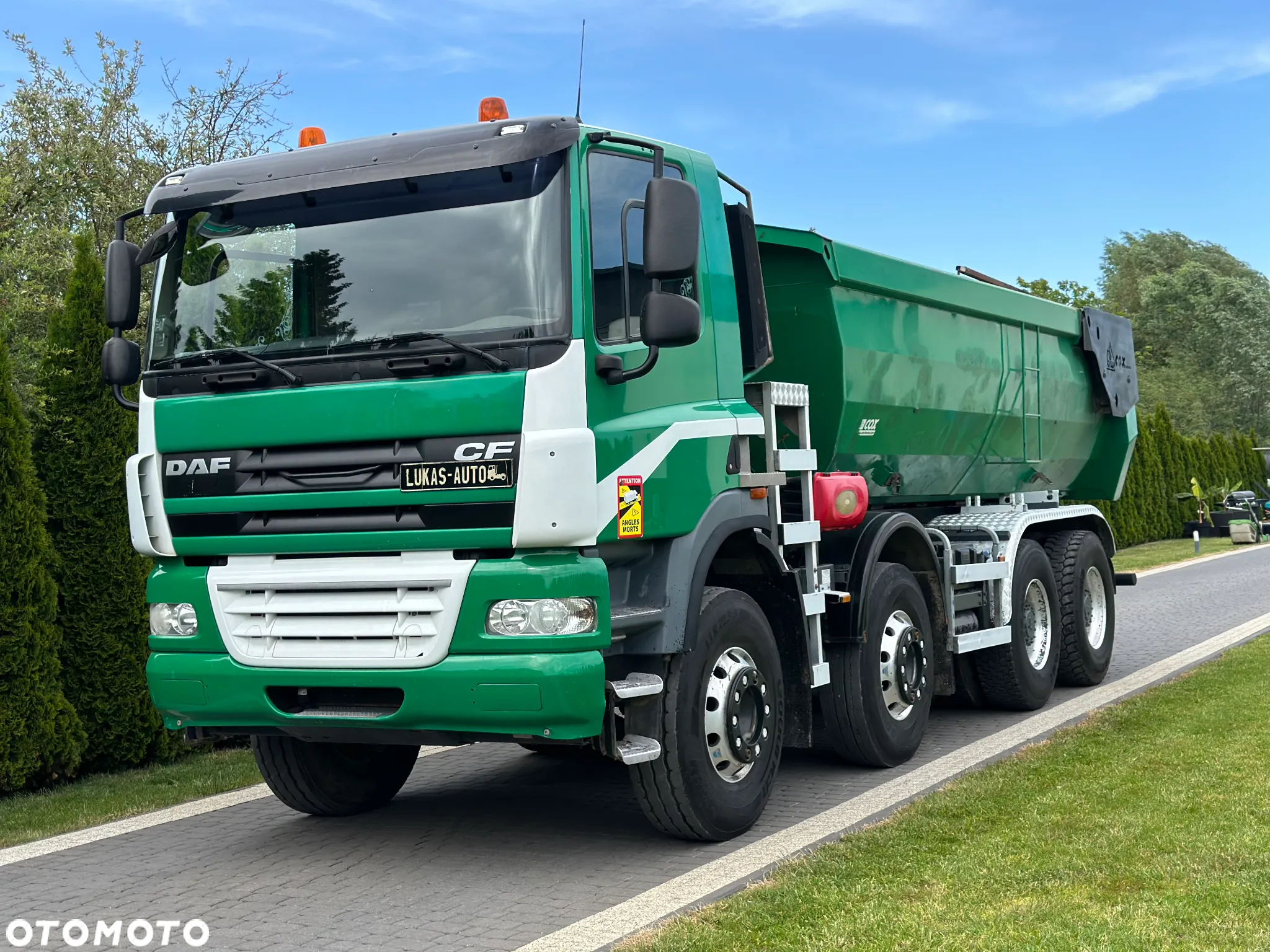 DAF CF 380 8X4 WYWROTKA - 3