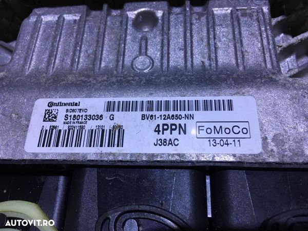 ECU Calculator Motor Ford Focus 3 1.6TDCI 115CP 2011 - 2015 Cod Piesa : BV61-12A650-NN / S180133036 - 1