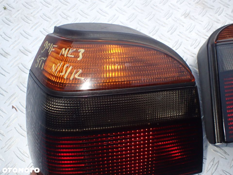 LAMPY PRAWY LEWY TYŁ VW GOLF MK3 GTI HB - 2