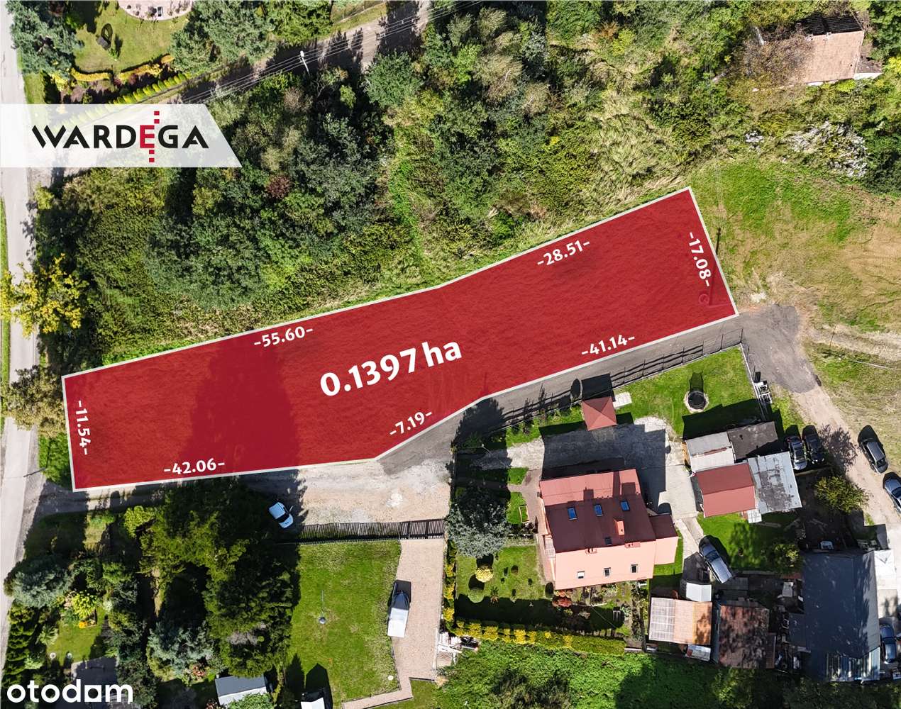 Działka budowlana 13.97 a – Kraków, ul. Żyzna-1