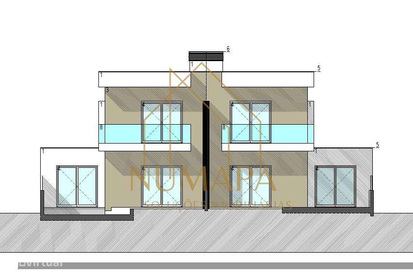 Moradia Geminada T3 em construção-7