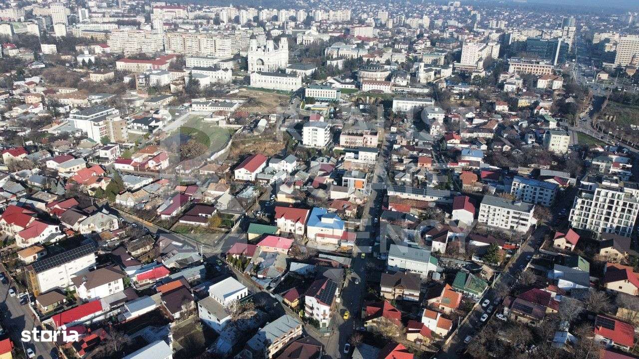 Teren de vânzare – 840 mp, zonă centrală Iași, la 3 minute de Palas - Imagine principală: 4/5