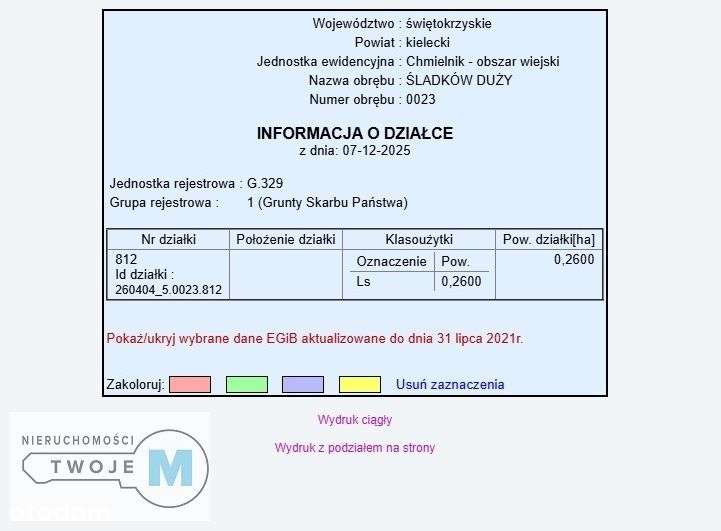 Działki rolne z lasem w Śladkowie Dużym-10