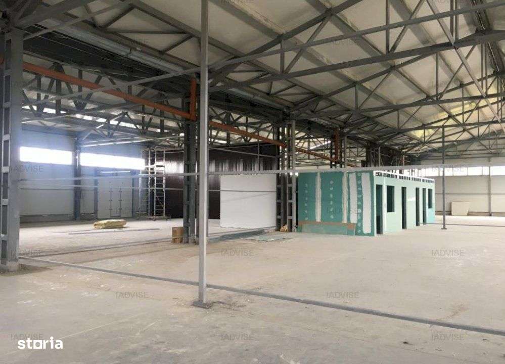 HALA NOUA DEPOZITARE/PRODUCTIE USOARA ZONA TRACTORUL - Imagine principală: 4/4