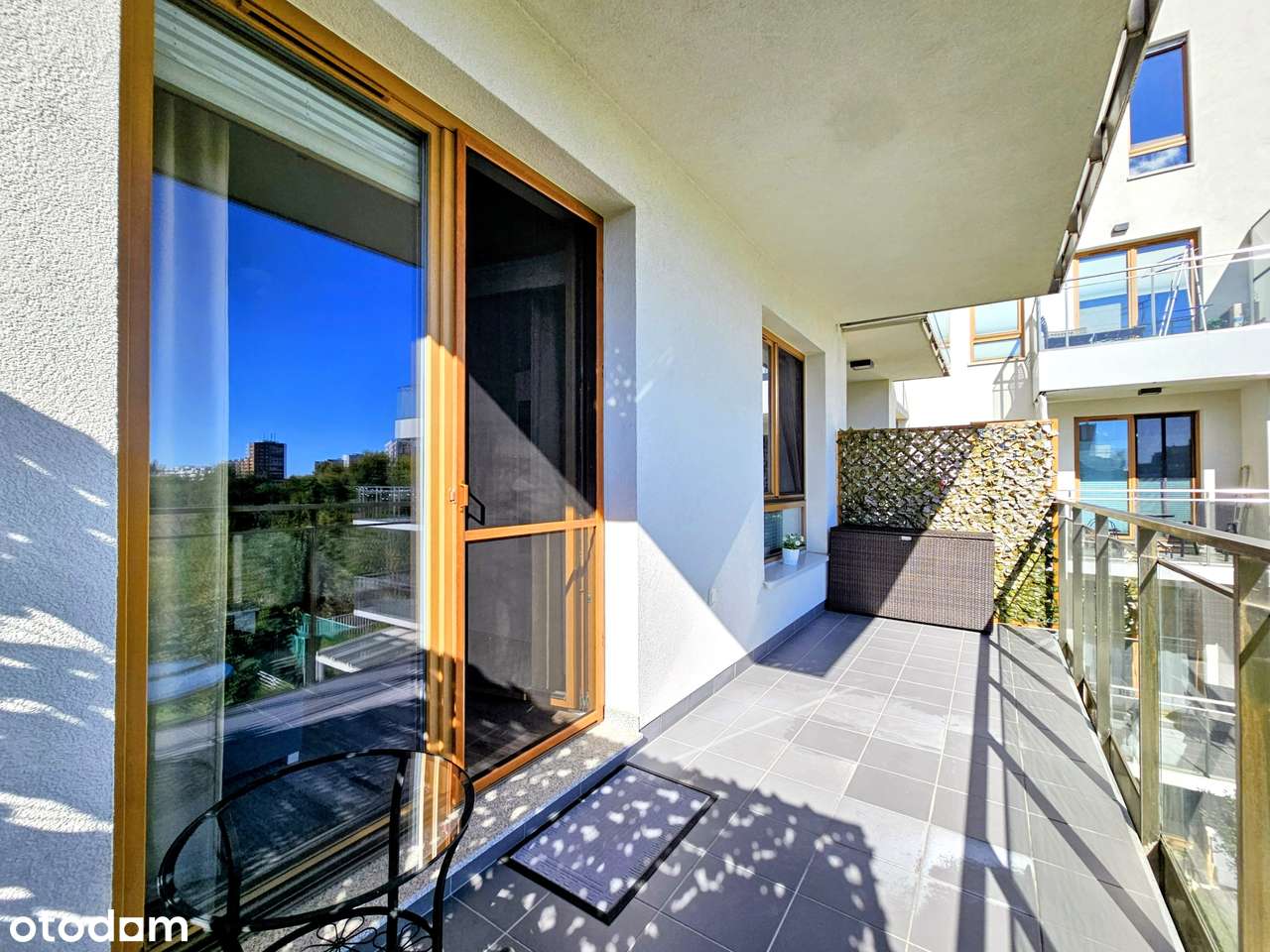 Ciche mieszkanie 47 m2- dwa pokoje. Duży balkon. Zieleń. Warszawa-13