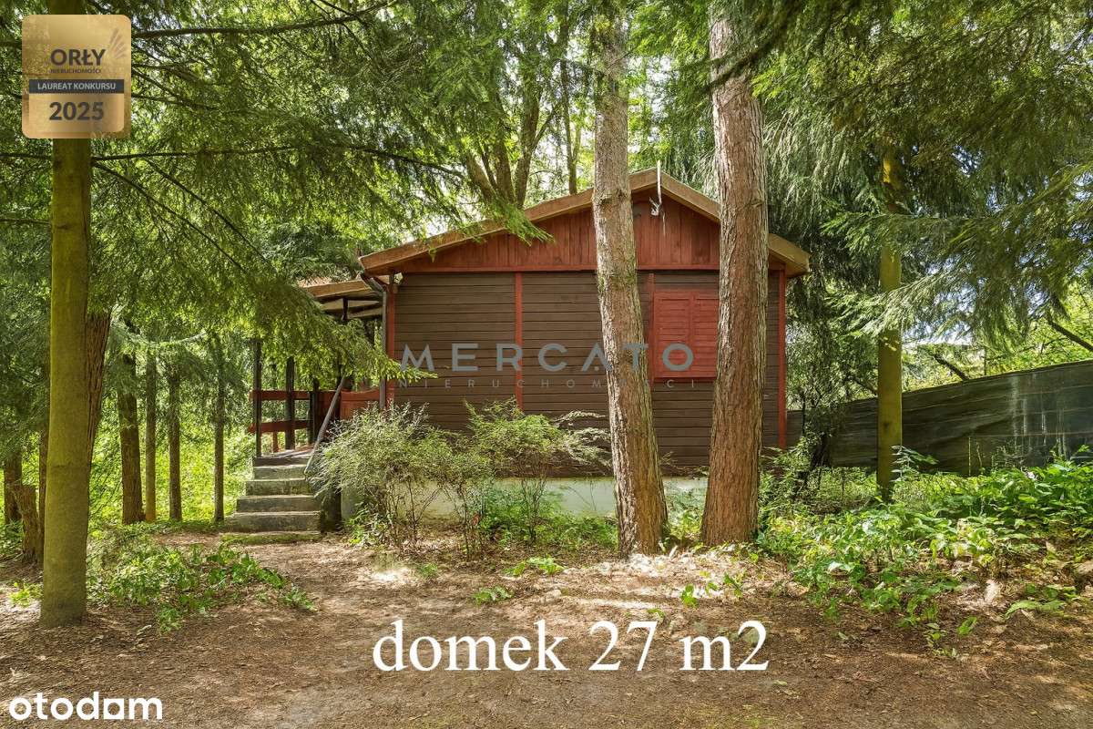 Działka 1 154 m² z 2 domkami - las i rzeka-10