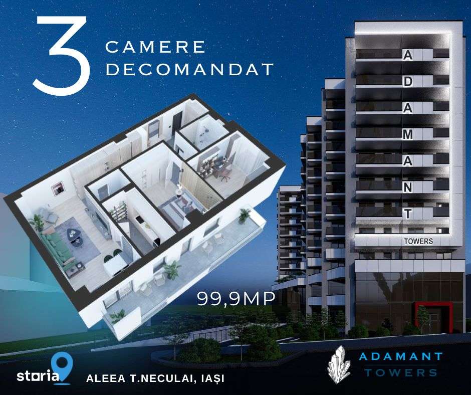 Adamant Towers | 3 camere | tip 3B | 100mp | Sos Nicolina Iasi-3