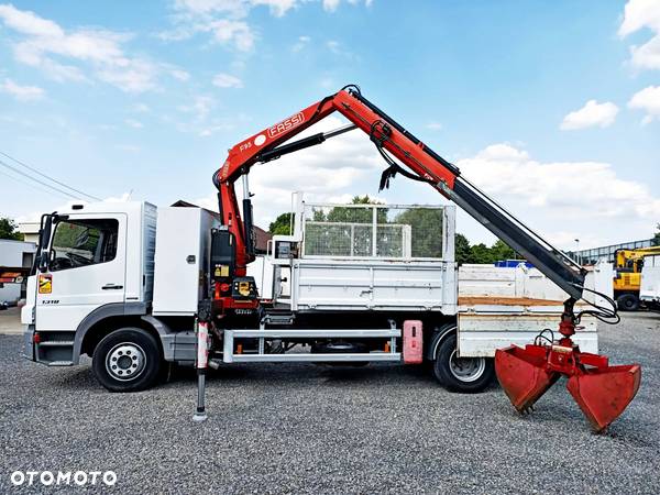 Mercedes-Benz Atego 1318N Wywrot Żuraw Dżwig HDS Fassi F95 - 17