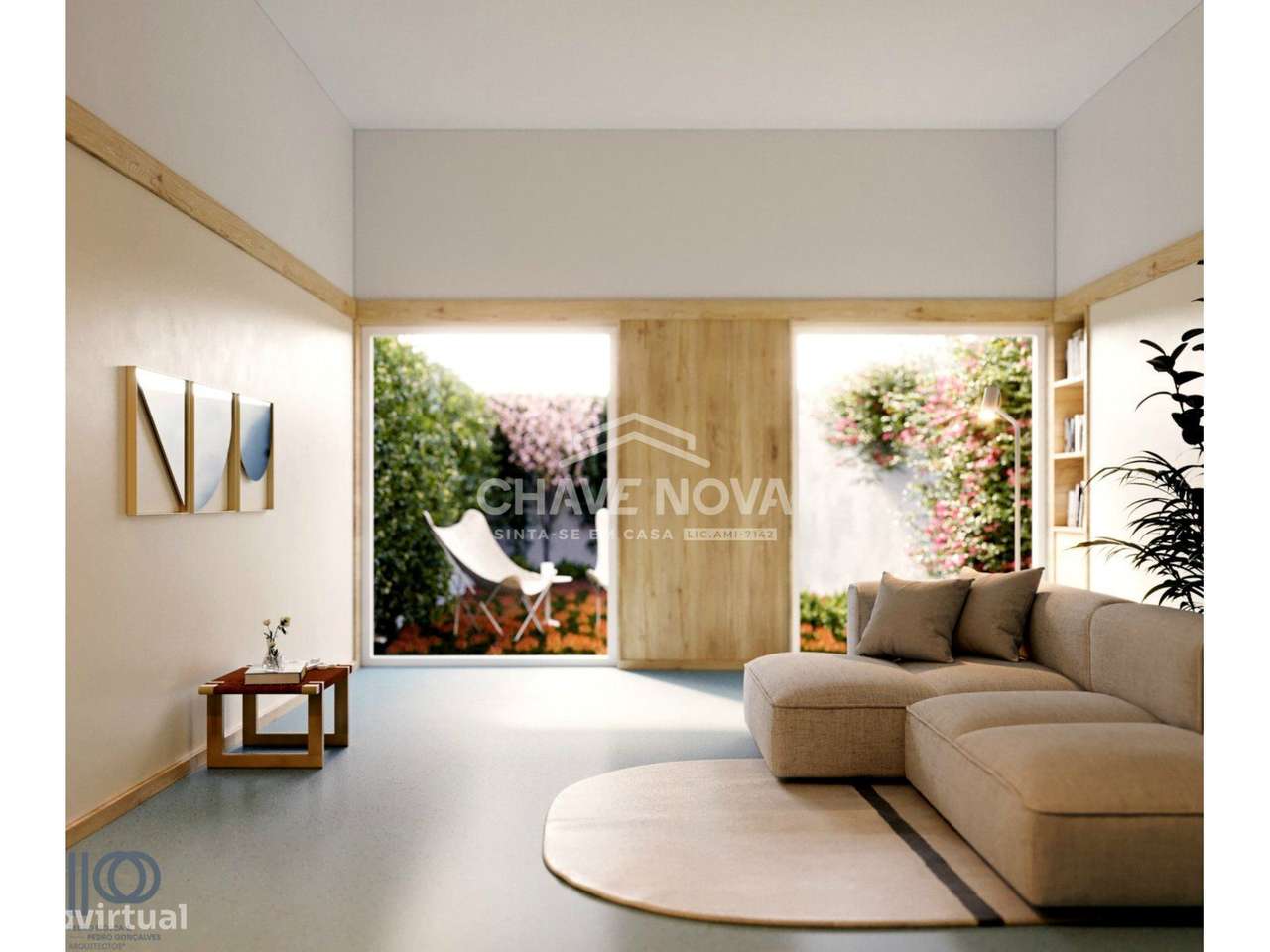 T1 Novo c/ Mezzanine e Varanda no Porto - Grande imagem: 5/12