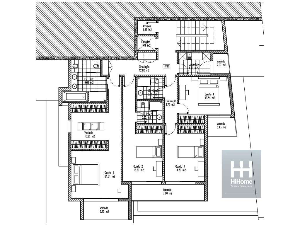 Fantástica Moradia T4 no Amparo, São Martinho - Grande imagem: 5/54