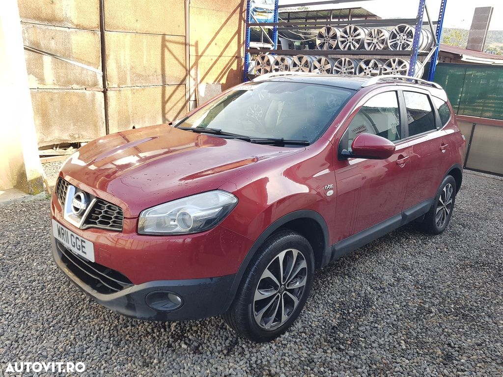 Haion Cu Luneta Nissan Qashqai Facelift 2010 - 2013 SUV 4 Usi ROSU (745) Plus 2 - 2